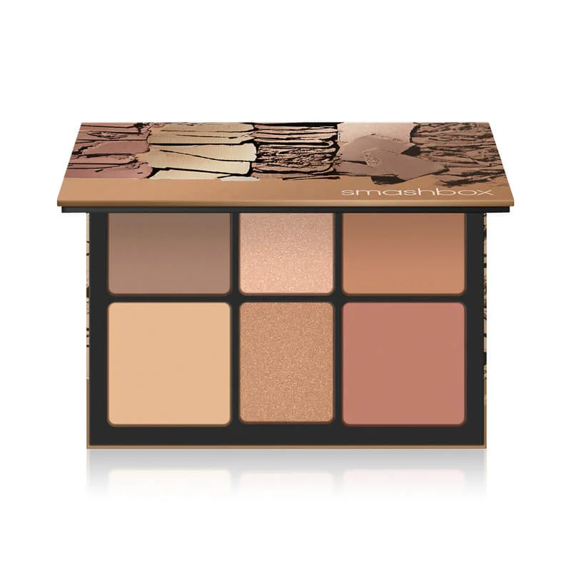 Eye shadow for quick style-Smashbox Cali Contour Palette