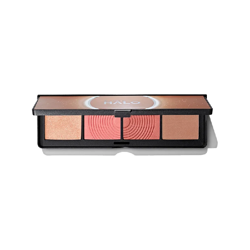 Eye shadow trendy colors-Smashbox Halo Sculpt and Glow Face Palette