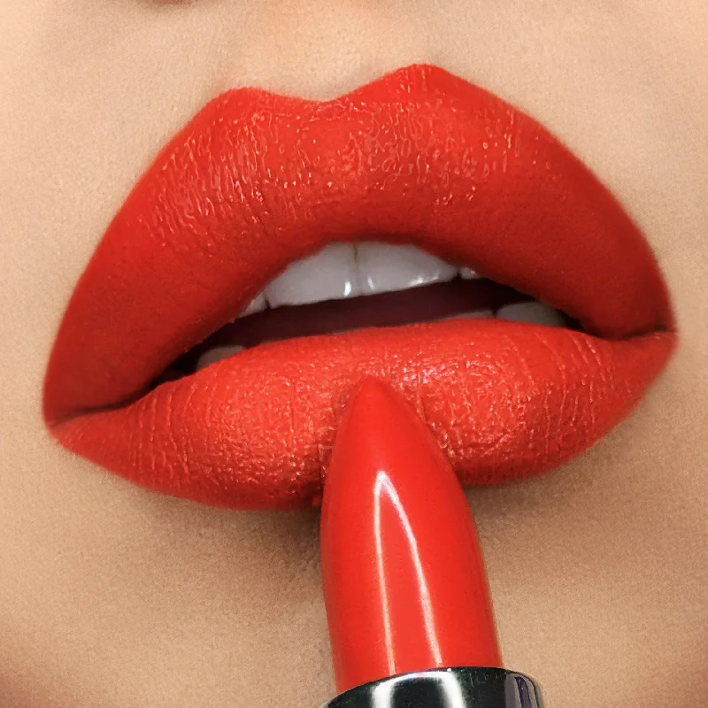 Essential lipstick for casual looks-Stilettos | A Bright Red Satin Lipstick