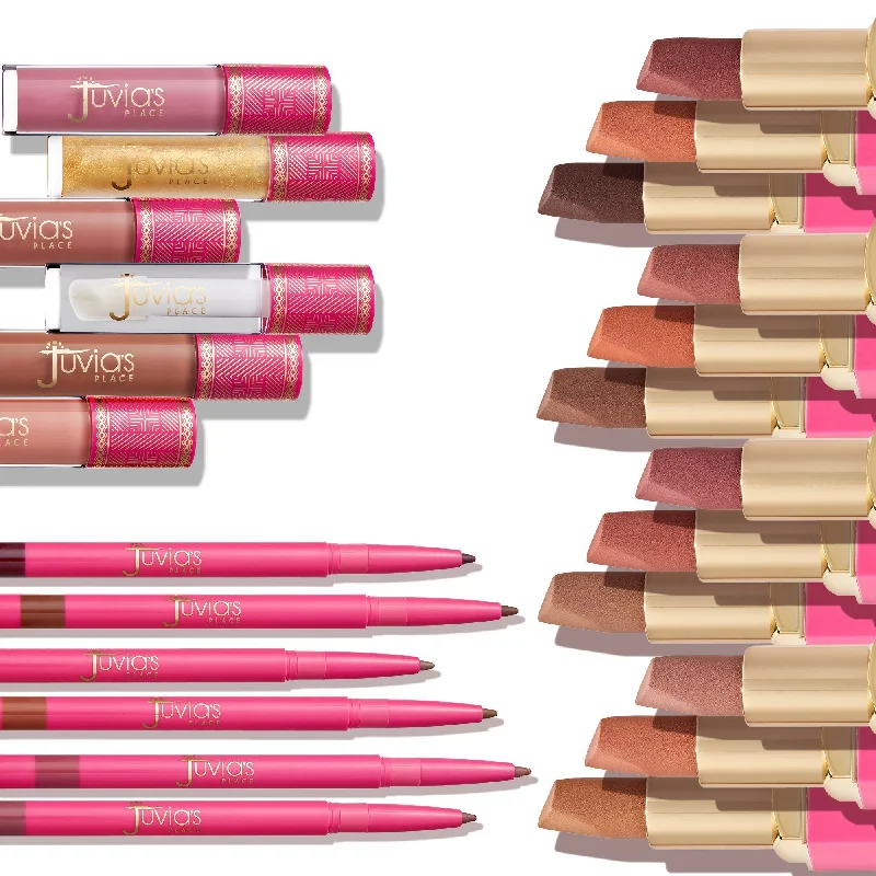 Lipstick with high pigment gloss-The Nude Lip Collection