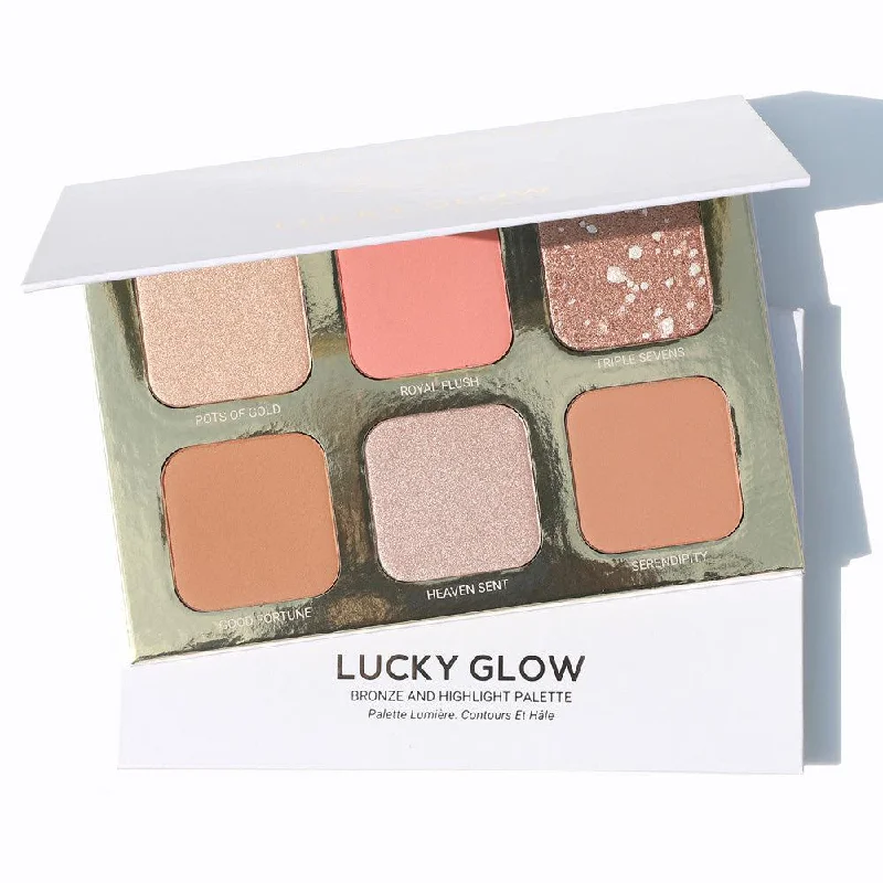 Eye shadow with subtle shimmer-True + Luscious Lucky Glow Palette