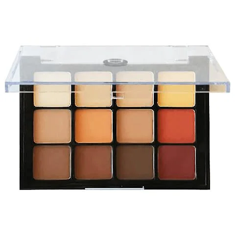 Eye shadow strong pigment wear-Viseart Warm Mattes VisePRO 10 Eyeshadow Palette