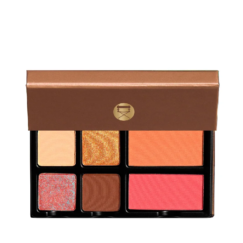 Eye shadow durable finish-Viseart Fleurette Bisous Eye & Cheek Palette