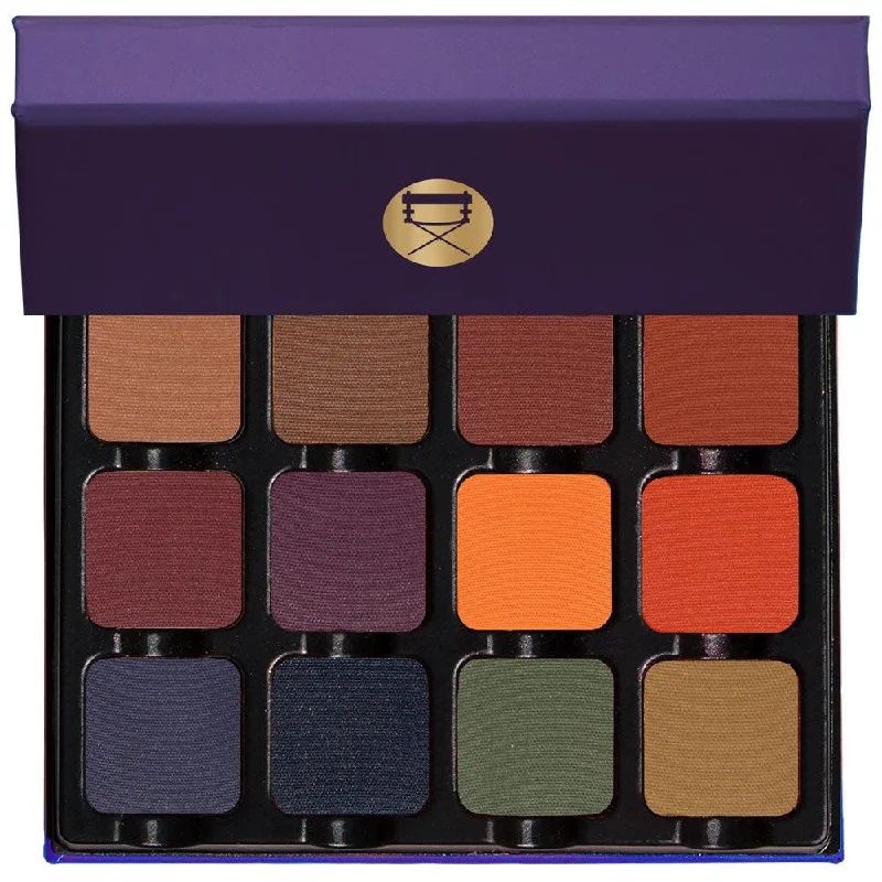 Eye shadow lightweight hues-Viseart Petites Mattes Dark Eyeshadow Palette