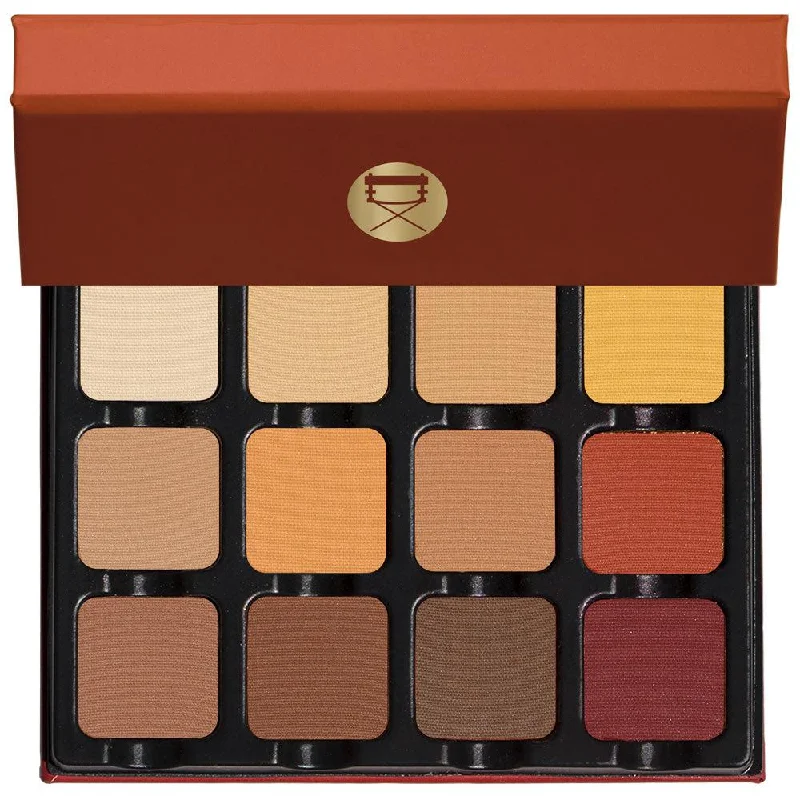 Eye shadow with crease-proof formula-Viseart Petites Warm Mattes Eyeshadow Palette