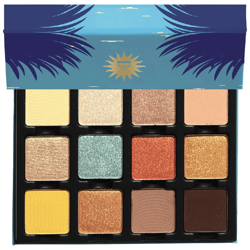 Eye shadow durable pigments design-Viseart Soleil La Plage Étendu Eyeshadow Palette