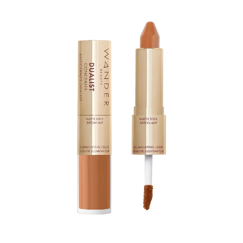 Concealer for full-face concealing-Dualist Matte and Illuminating Concealer