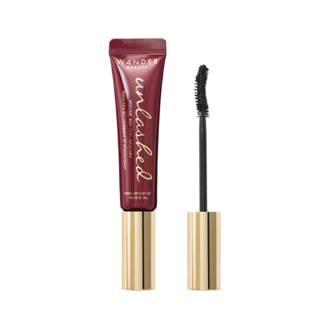 Mascara for beauty routine-Wander Beauty Unlashed Volume and Curl Mascara