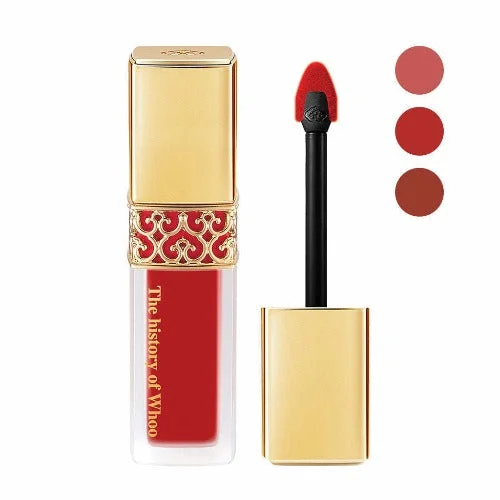 Best lipstick with vibrant colors-WHOO Gongjinhyang: Mi Velvet Liquid Lip Rouge