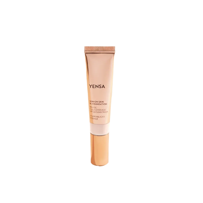 Liquid foundation with lightweight coverage-Yensa Skin on Skin BC Foundation SPF 40