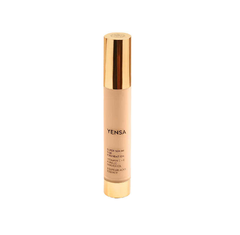 Liquid foundation with natural ingredients-Yensa Super Serum Silk Foundation