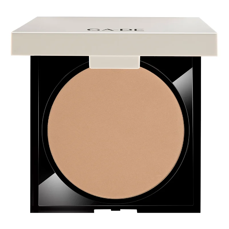 Pressed powder for full routine-12H Longevity Second Skin Pressed Powder - 508 Deep by GA-DE for Women - 0.39 oz Powder