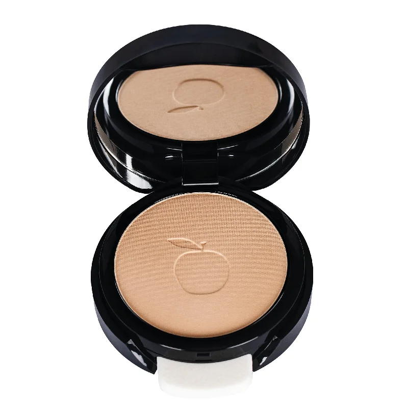 Pressed powder for makeup routine-2-In-1 Pressed Powder and Foundation - Osterlen-Medium by Idun Minerals for Women - 0.27 oz Foundatio