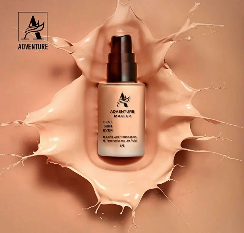 Liquid foundation with waterproof coverage-Adventure Best Skin Ever Foundation