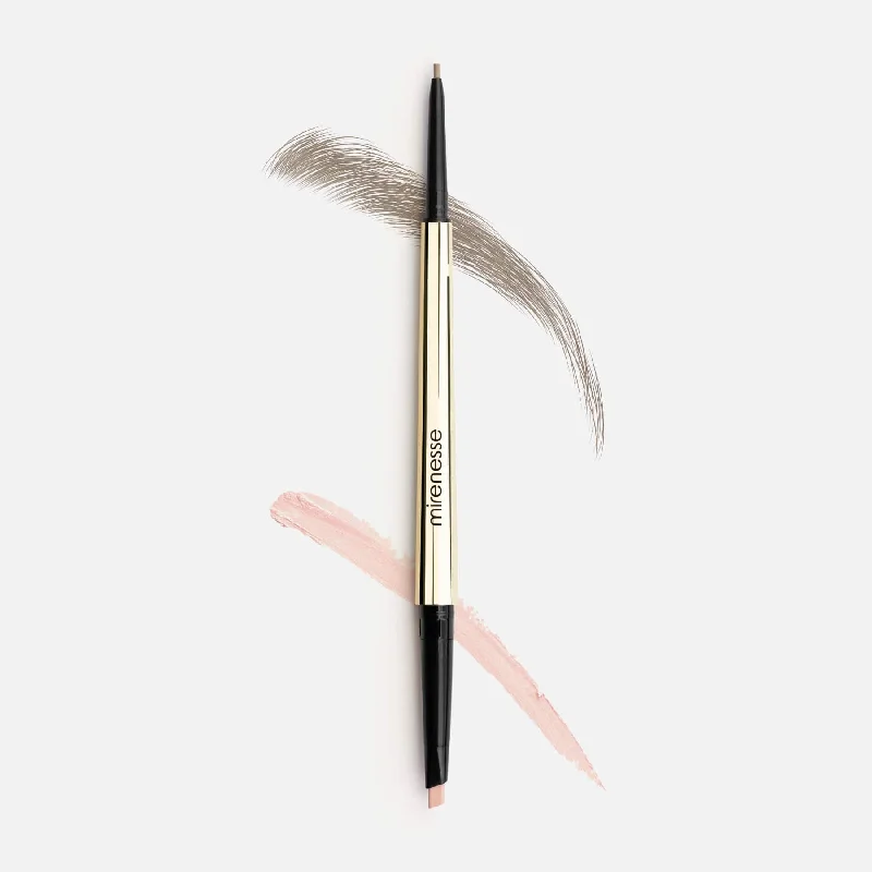 Eyebrow Pencil for pro makeup-All Day Micro Brow Pencil + Highlight Definer Crayon- Eyebrow