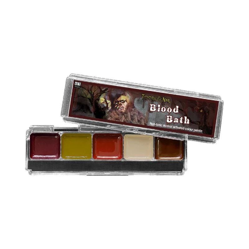 Nail Polish sensitive skin-Allied FX Tooth and Nail Palette Blood Bath