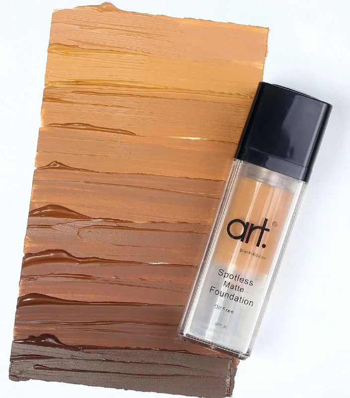 Liquid foundation for aging coverage-Art Matte Foundation