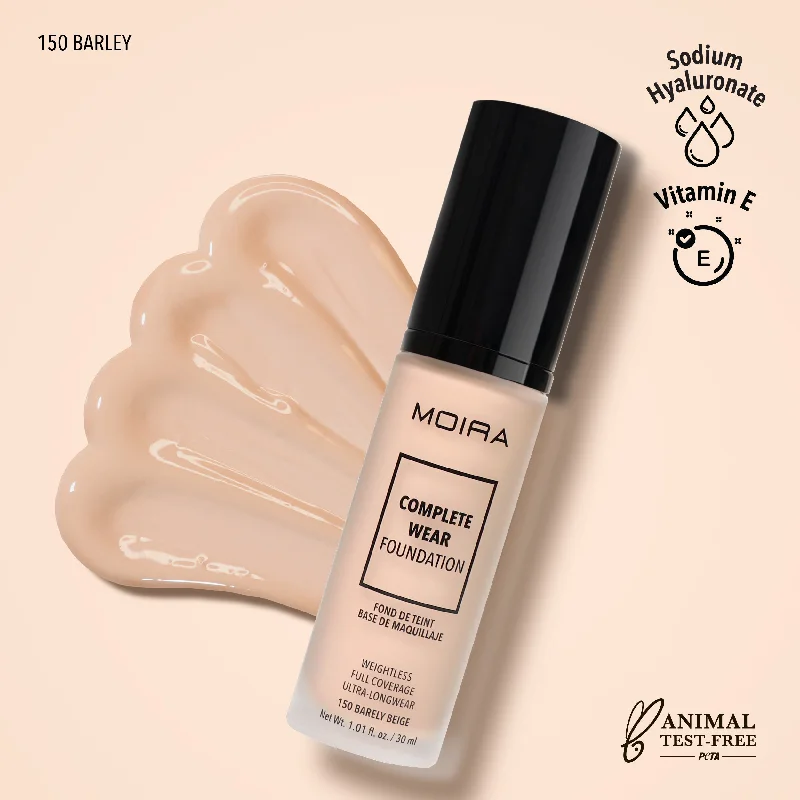 Liquid foundation with velvety coverage-Complete Wear™ Foundation (150, Barley Beige)