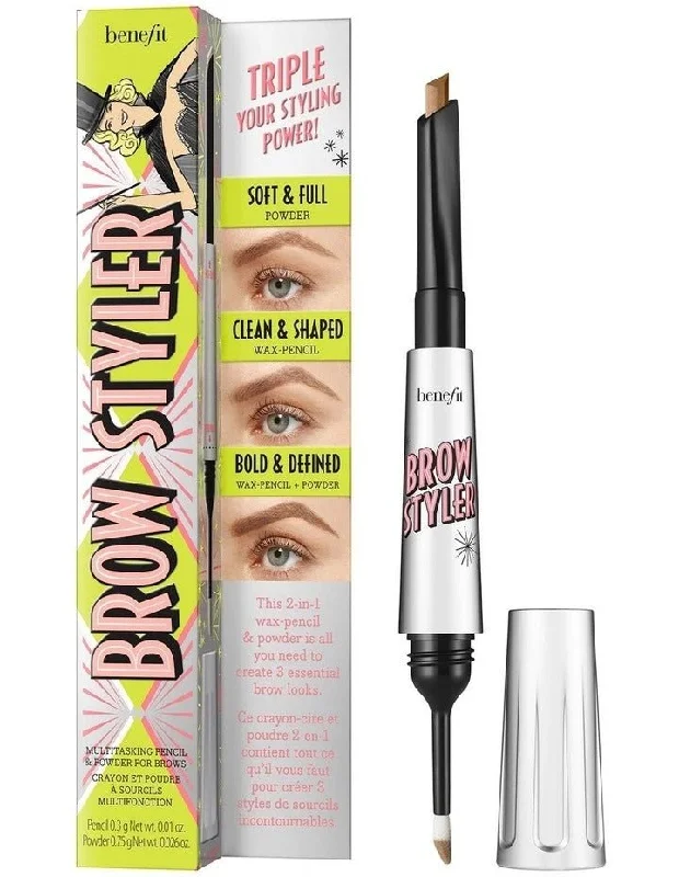 Eyebrow Pencil for brow shaping-Benefit Brow Styler Multitasking Brow Pencil - 2.5 Neutral Blonde