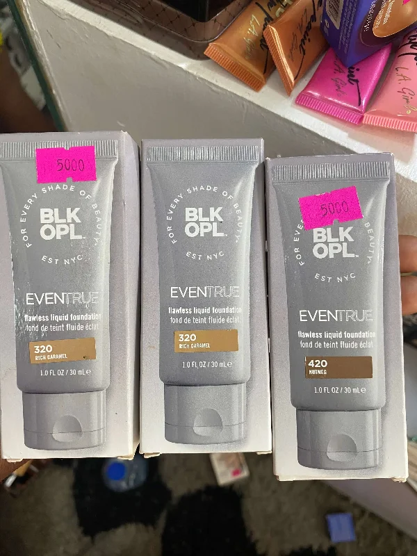 Liquid foundation for deep coverage-BlK OPL Even True Foundation