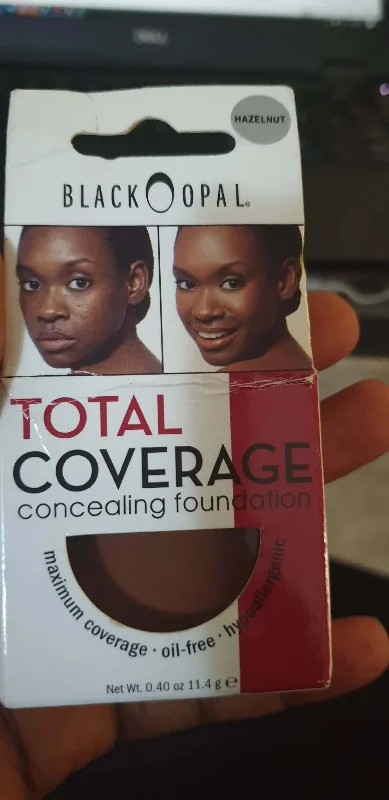 Liquid foundation with smudge-proof coverage-BlK OPL Total Coverage Foundation