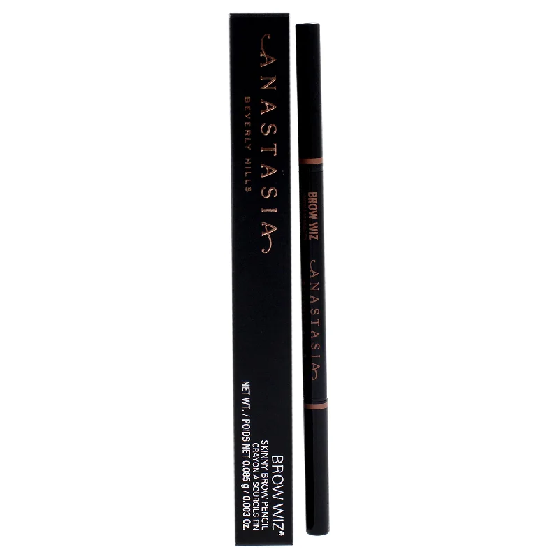 Eyebrow Pencil for rapid fixes-Brow Wiz - Dark Brown by Anastasia Beverly Hills for Women - 0.003 oz Eyebrow