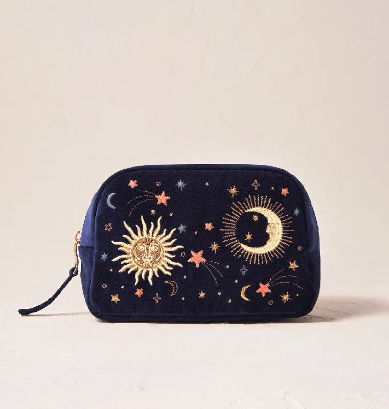 Cosmetic bag for cosmetic pouches-Celestial Makeup Bag