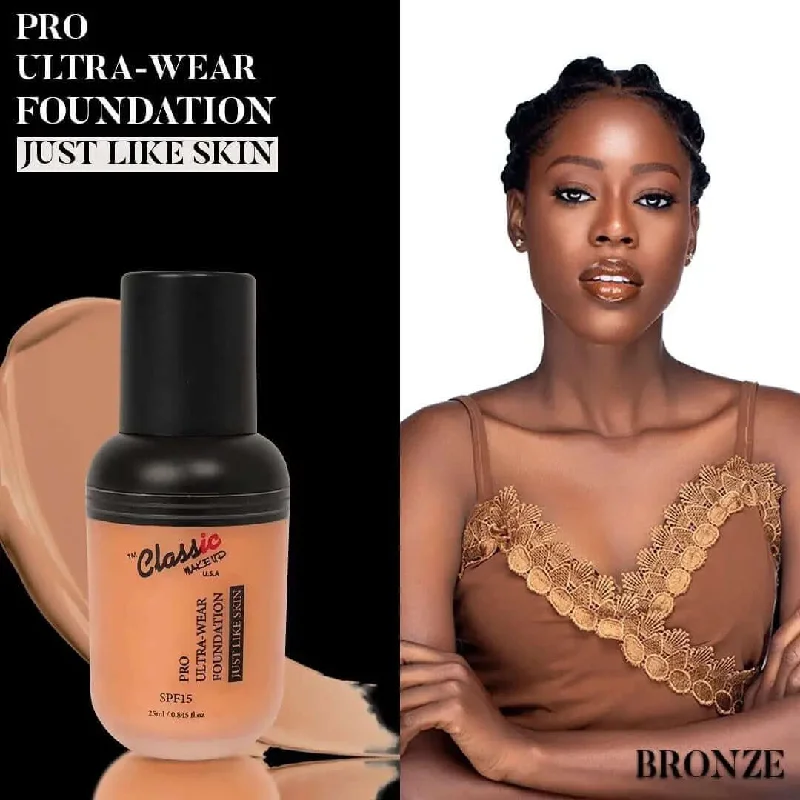 Liquid foundation with sweat-resistant coverage-Classic Just Like Skin Ultra Wear Foundation