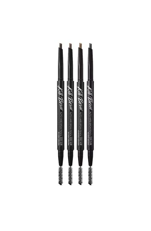 Eyebrow Pencil for casual looks-[CLIO] Kill Brow Auto Hard Brow Pencil Edge Slim 4color