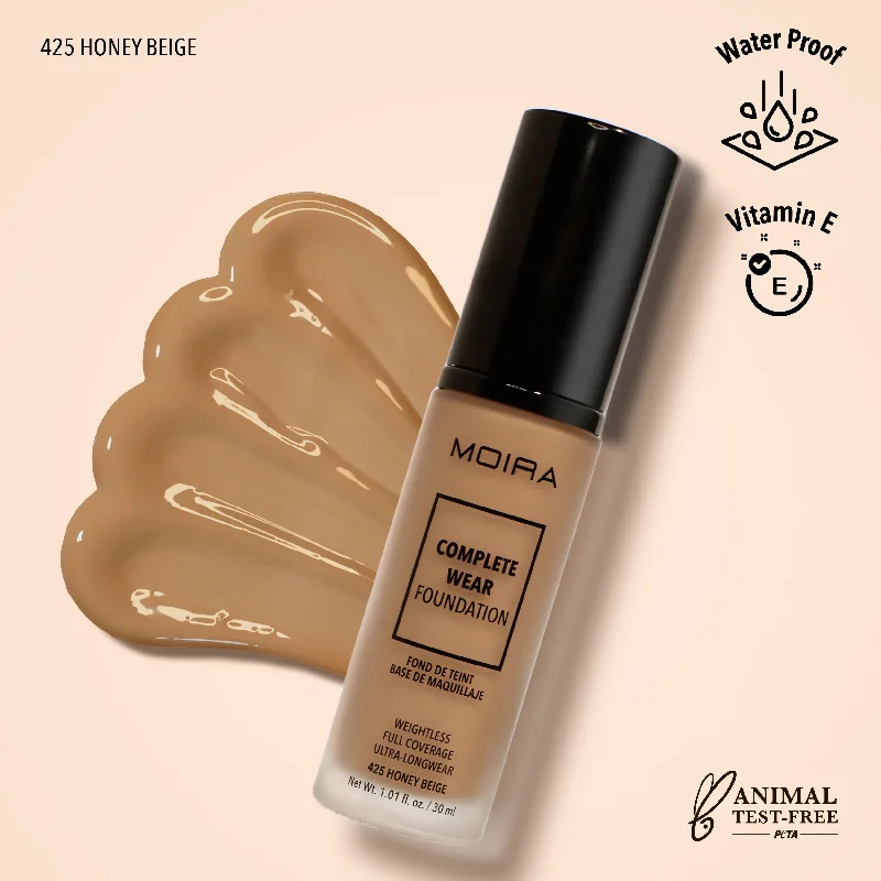 Liquid foundation for cool days-Complete Wear™ Foundation (425, Honey Beige)