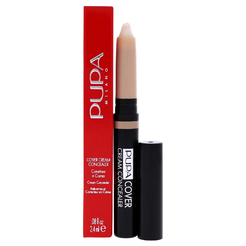 Concealer for non-cakey finish concealing effect-Cover Cream Concealer - 002 Beige by Pupa Milano for Women - 0.08 oz Concealer