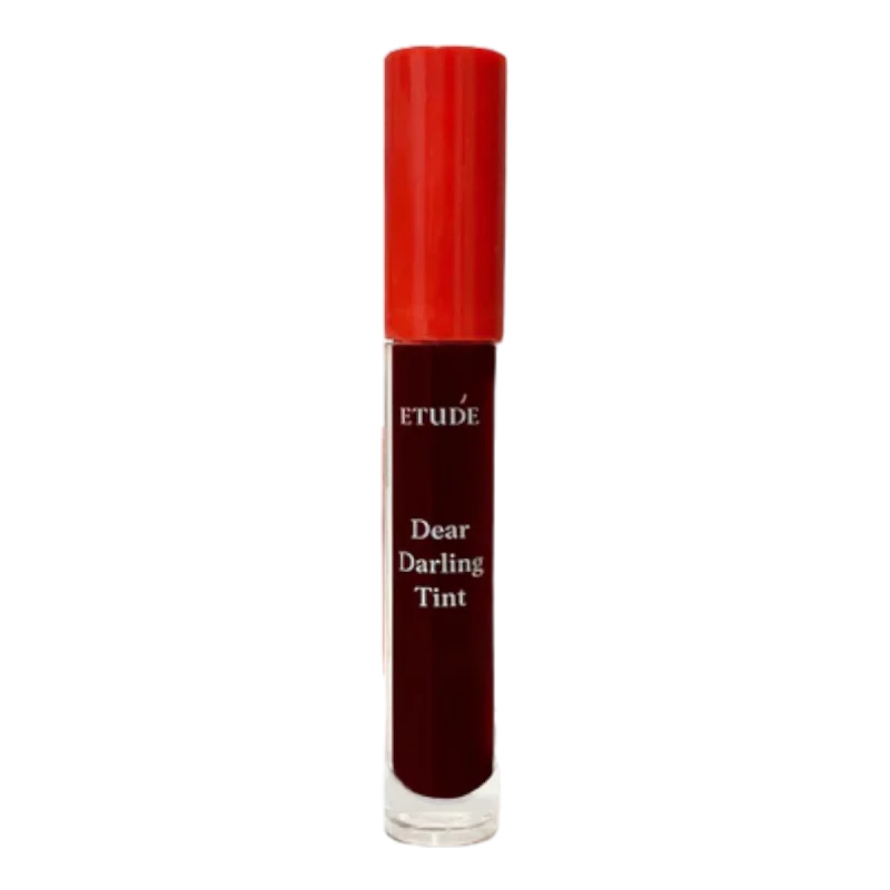 Affordable lipstick with satin texture-Dear Darling Water Gel Tint (#RD302 Dracula Red)