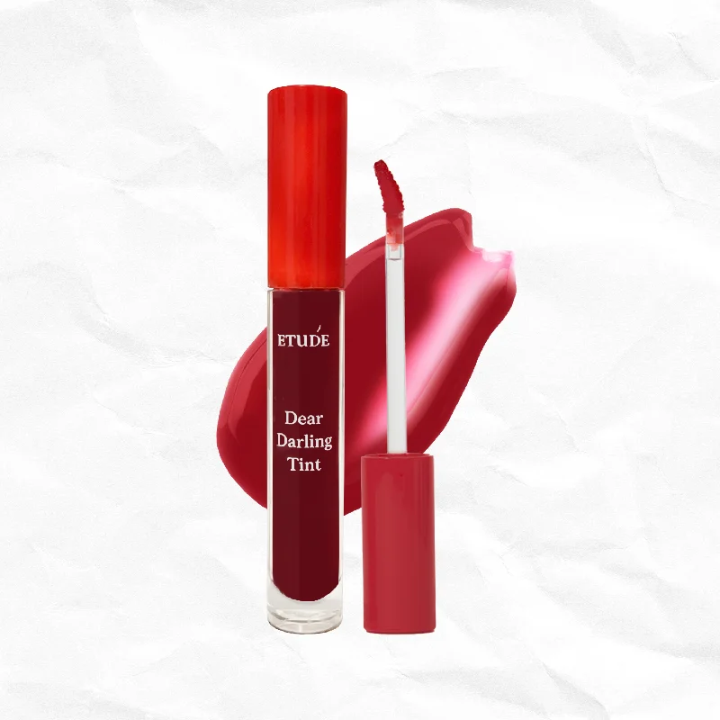 Best lipstick for peach hues-Dear Darling Water Gel Tint (Plum Red #PK002)