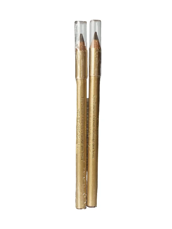 Eyebrow Pencil with glowing finish-Elizabeth Arden Eye Pencil Espresso 0.03 OZ Set of 2