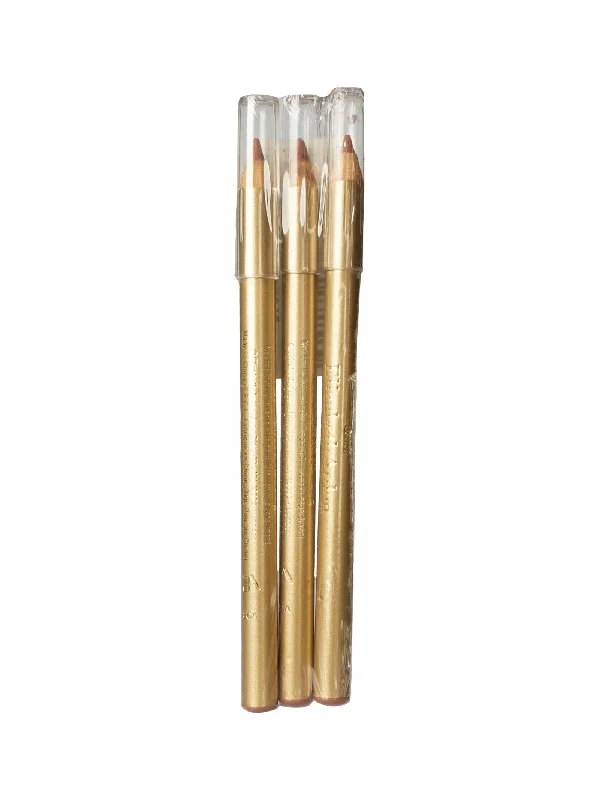 Eyebrow Pencil with green hues-Elizabeth Arden Lip Pencil Taupe 0.03 OZ Set of 3