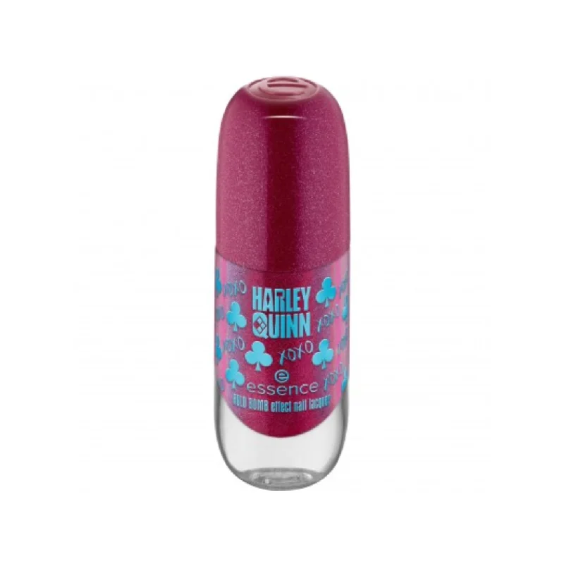 Nail Polish present shades-Essence Harley Quinn Holo Bomb Effect Nail Lacquer 01 8Ml