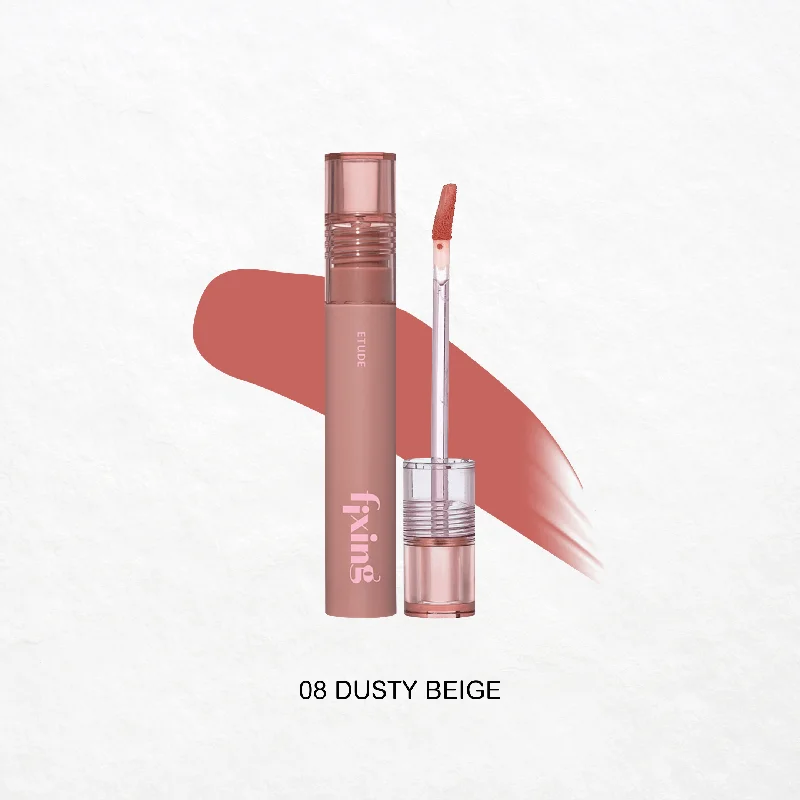 Essential lipstick for office wear-Fixing Tint (08 Dusty Beige)