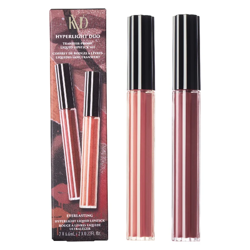 Moisturizing lipstick for summer-Everlasting Hyperlight Liquid Lipstick Duo