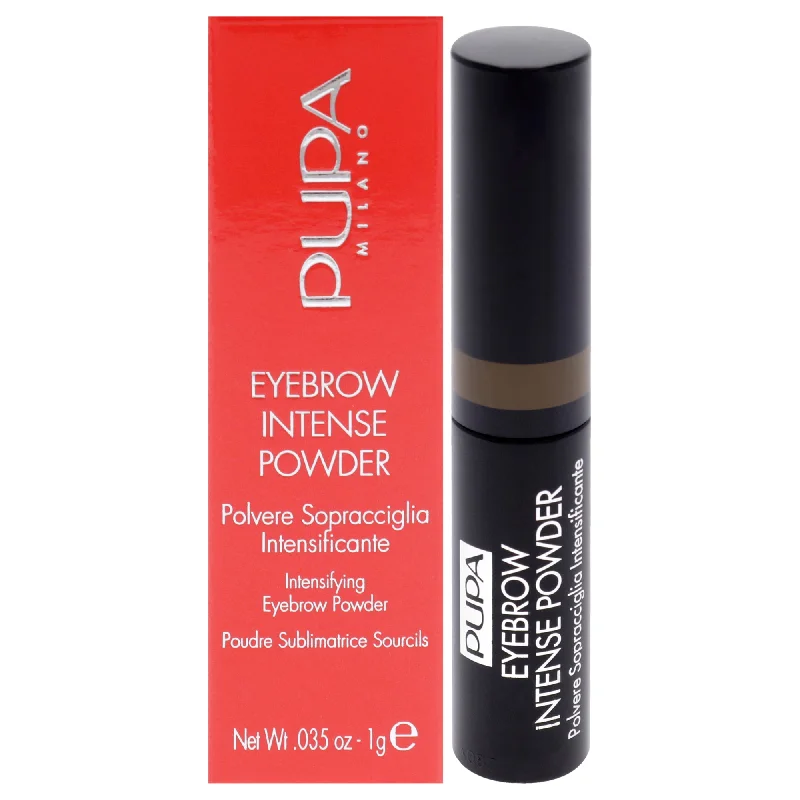 Eyebrow Pencil for brown brows-Eyebrow Intense Powder - 001 Blonde by Pupa Milano for Women - 0.035 oz Eyebrow