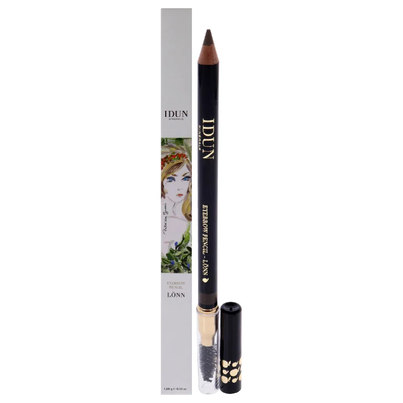 Eyebrow Pencil for deep tones-Eyebrow Pencil - 202 Lonn by Idun Minerals for Women - 0.03 oz Eyebrow