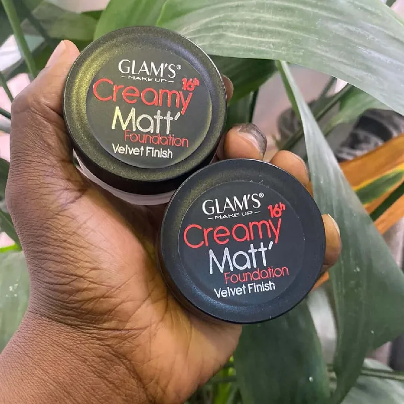 Liquid foundation with radiant coverage-Glam’s Matt Foundation- Velvet Finish