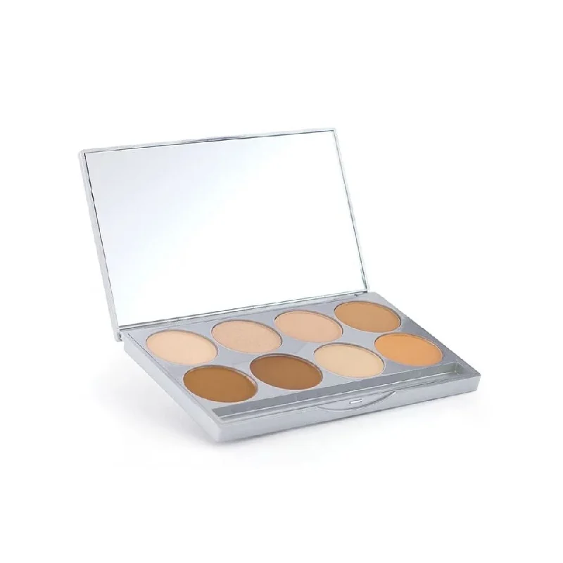 Pressed powder for post concealer-Graftobian Pro Powder Foundation Ultra HD Pressed Powder Palette Warm