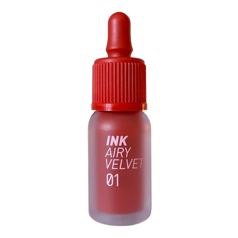 Cheap lipstick with durability-Ink Airy Velvet Lip Tint #01 Hotspot Red