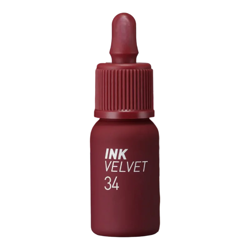 Best lipstick for bright hues-Ink the Velvet Lip Tint #34 Smoky Red