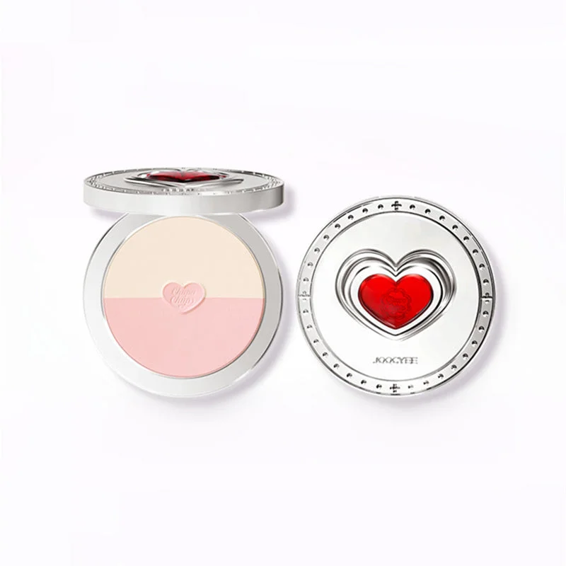 Pressed powder for wedding guests-JOOCYEE X Chupa Chups Spicy Sweetheart Pressed Powder T3984