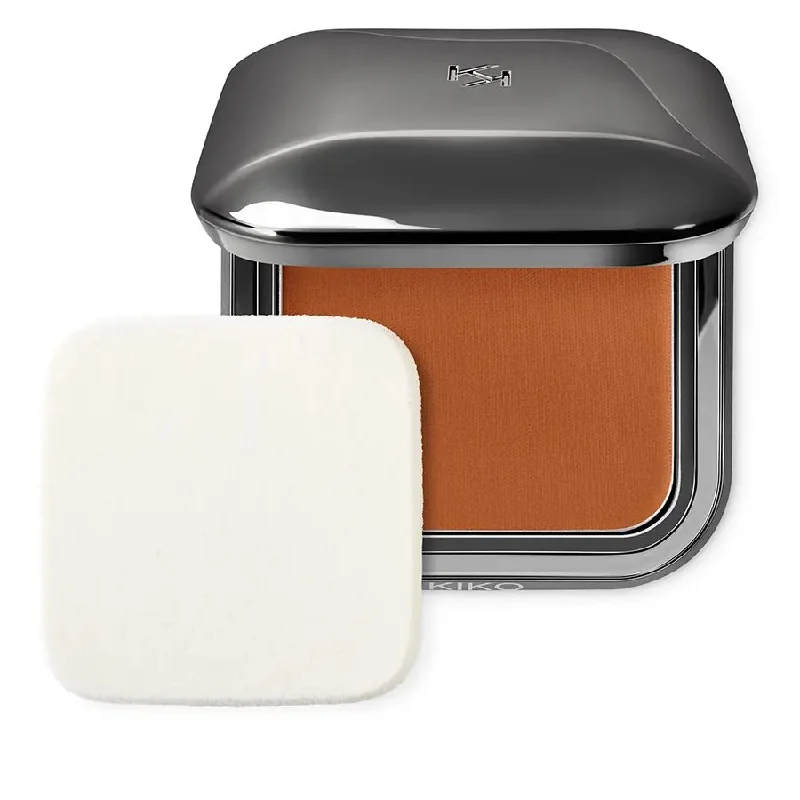 Liquid foundation with mineral texture-Kiko Milano Nourishing Perfection Compact Foundation