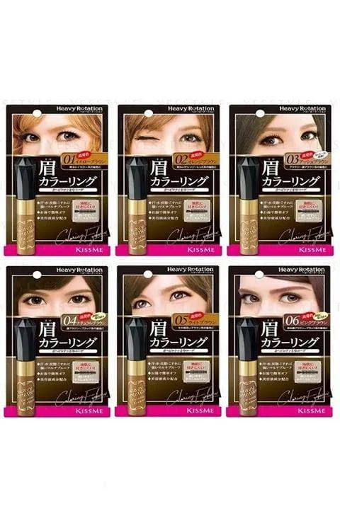 Eyebrow Pencil for quick fixes-Kiss Me Heavy Rotation Coloring Eyebrow