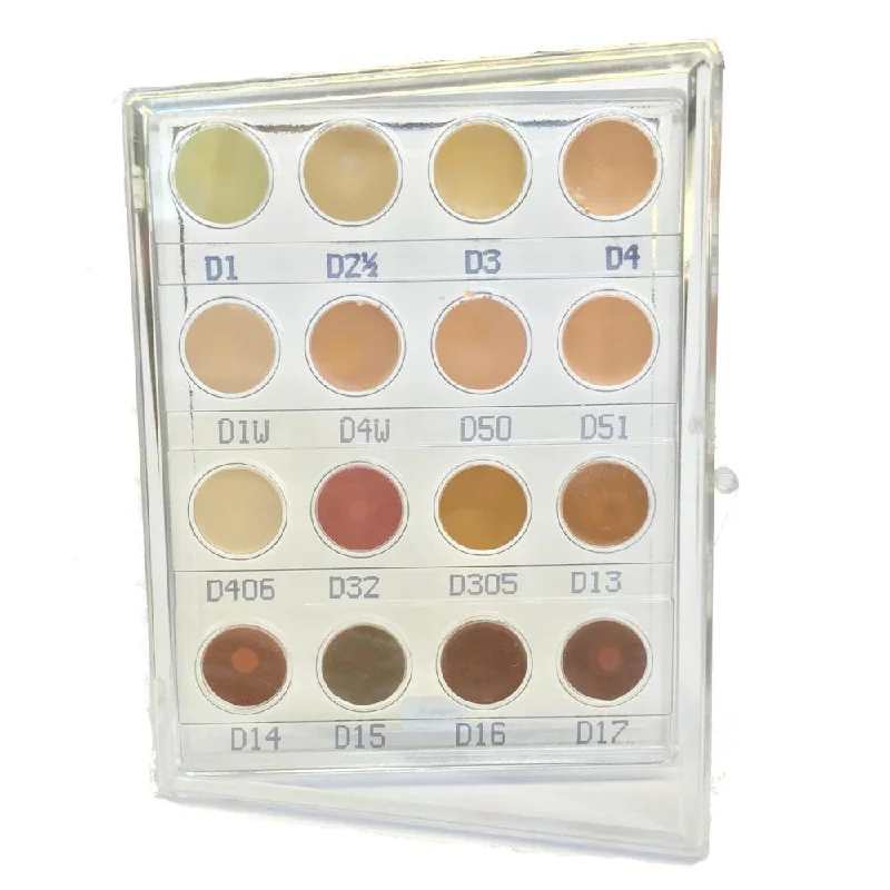 Concealer for dark skin concealing effect-Kryolan Concealer Palette