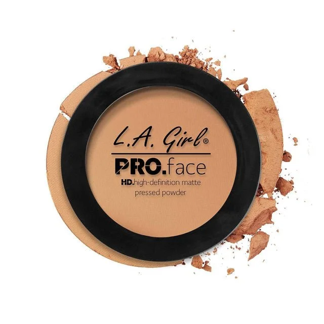 Pressed powder for bulk orders-L.A Girl Pro Face HD Matte Pressed Powder - Warm Honey