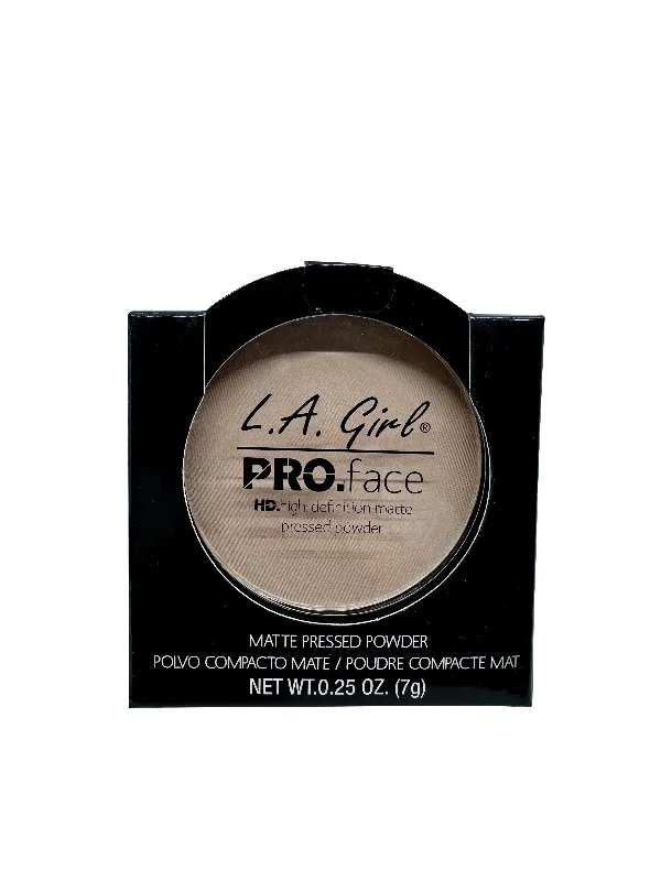 Pressed powder for skincare benefits-L.A. Girl Pro Face Matte Pressed Powder GPP603 Porcelain 0.25 OZ